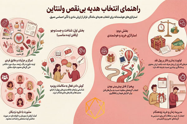 نکاتی درباره نحوه انتخاب و خرید کادو ولنتاین
