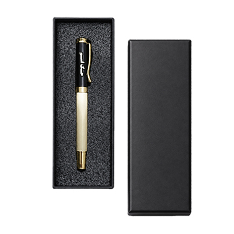 Metallic gold rollerball pen روان نویس طلایی متالیک